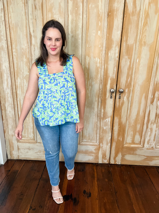 June Floral Top