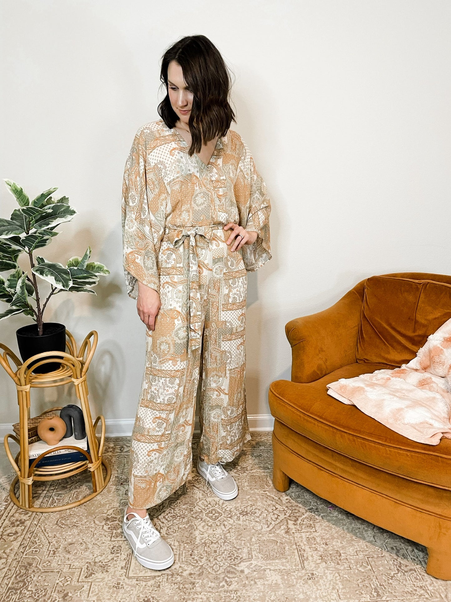 Olivia Paisley Jumpsuit