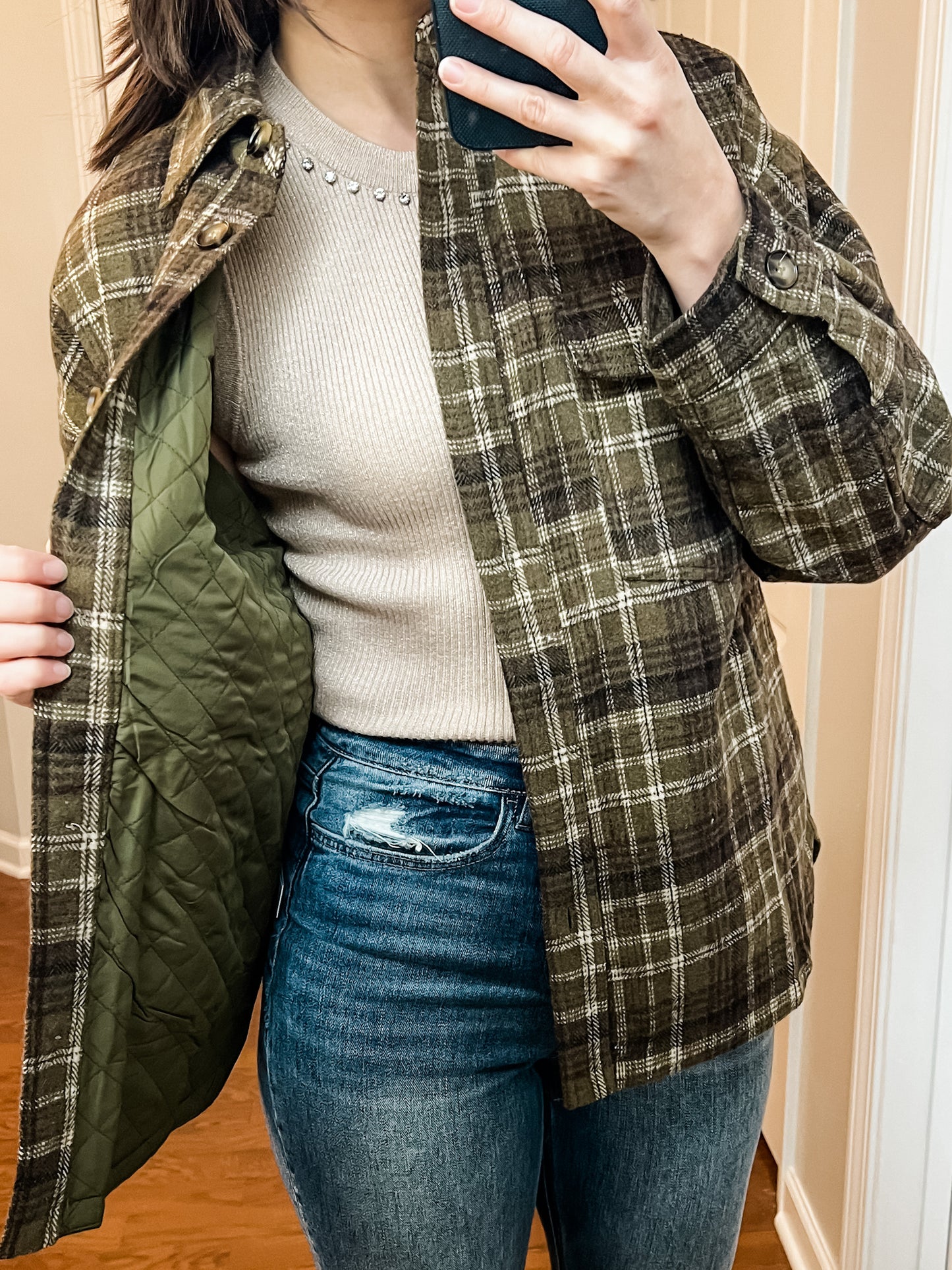 Kinney Plaid Jacket