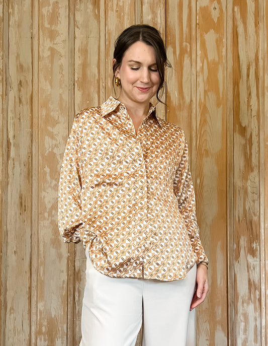 Harmony Retro Button Down