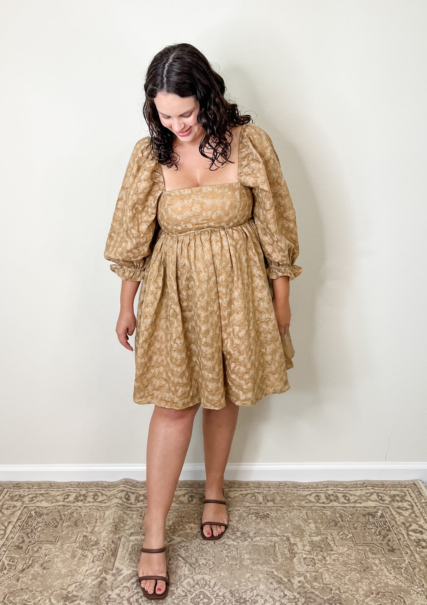 Rory Gold Puff Sleeve Dress