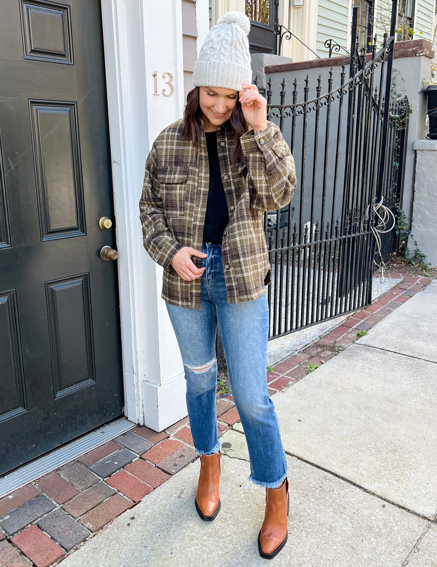 Kinney Plaid Jacket